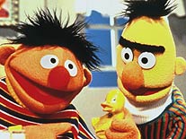 Ernie und Bert. Duh.