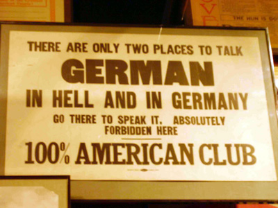 In Hell or in Germany.